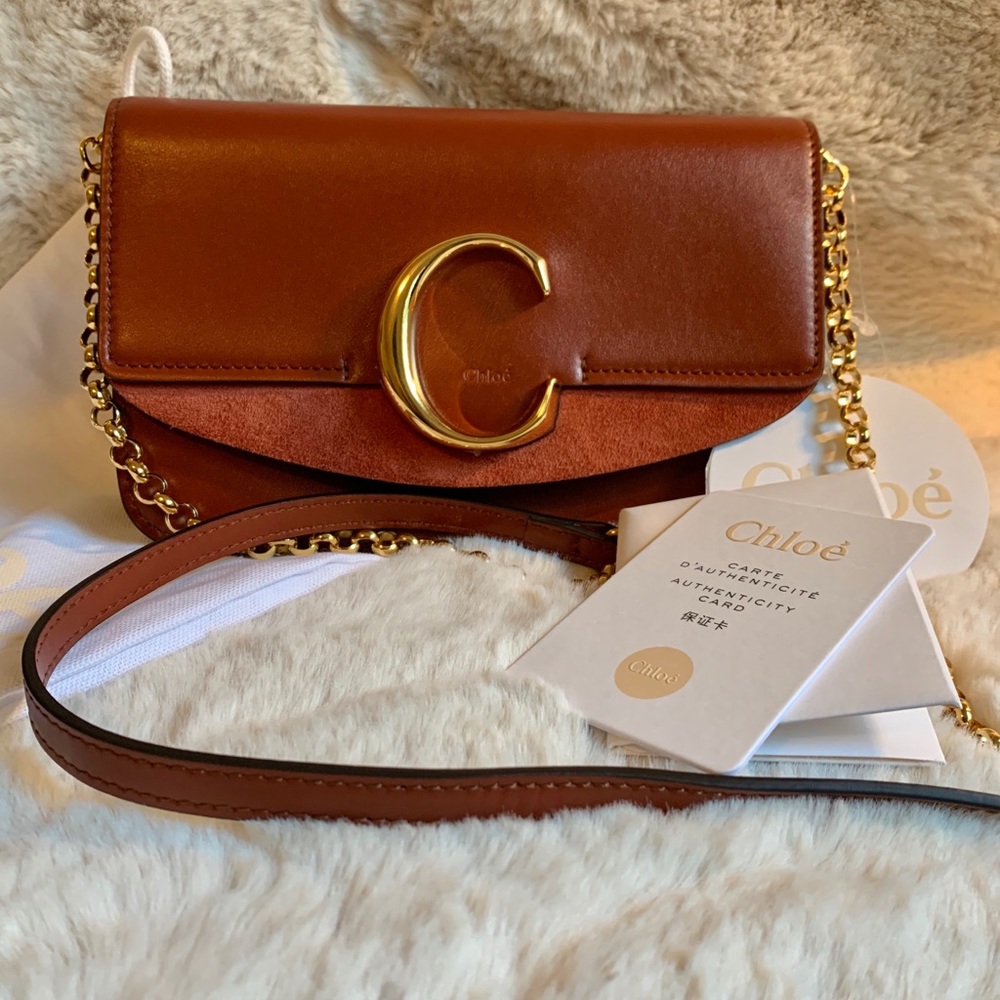 Authentic Chloe C handbag